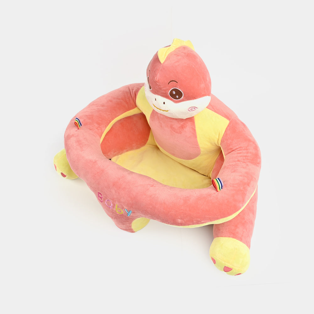 Cartoon Baby Floor Seat/Support Sofa Seat - 6M+ |  1467-Peach