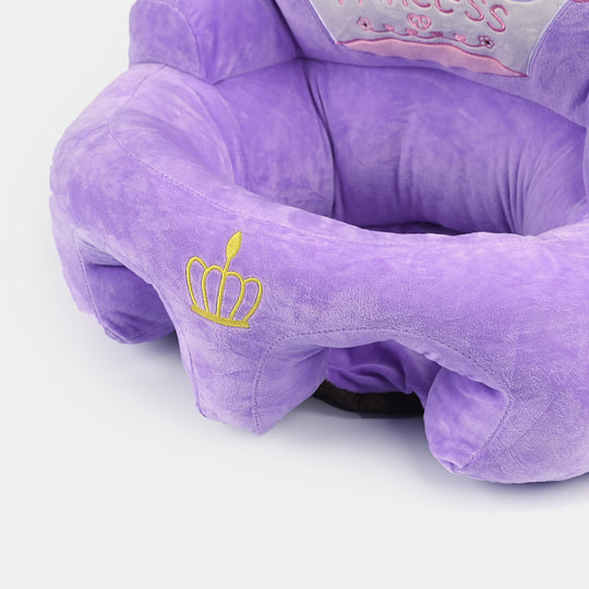 Baby Crown Floor Seat/Support Sofa Seat 6M+ | 1472-Purple