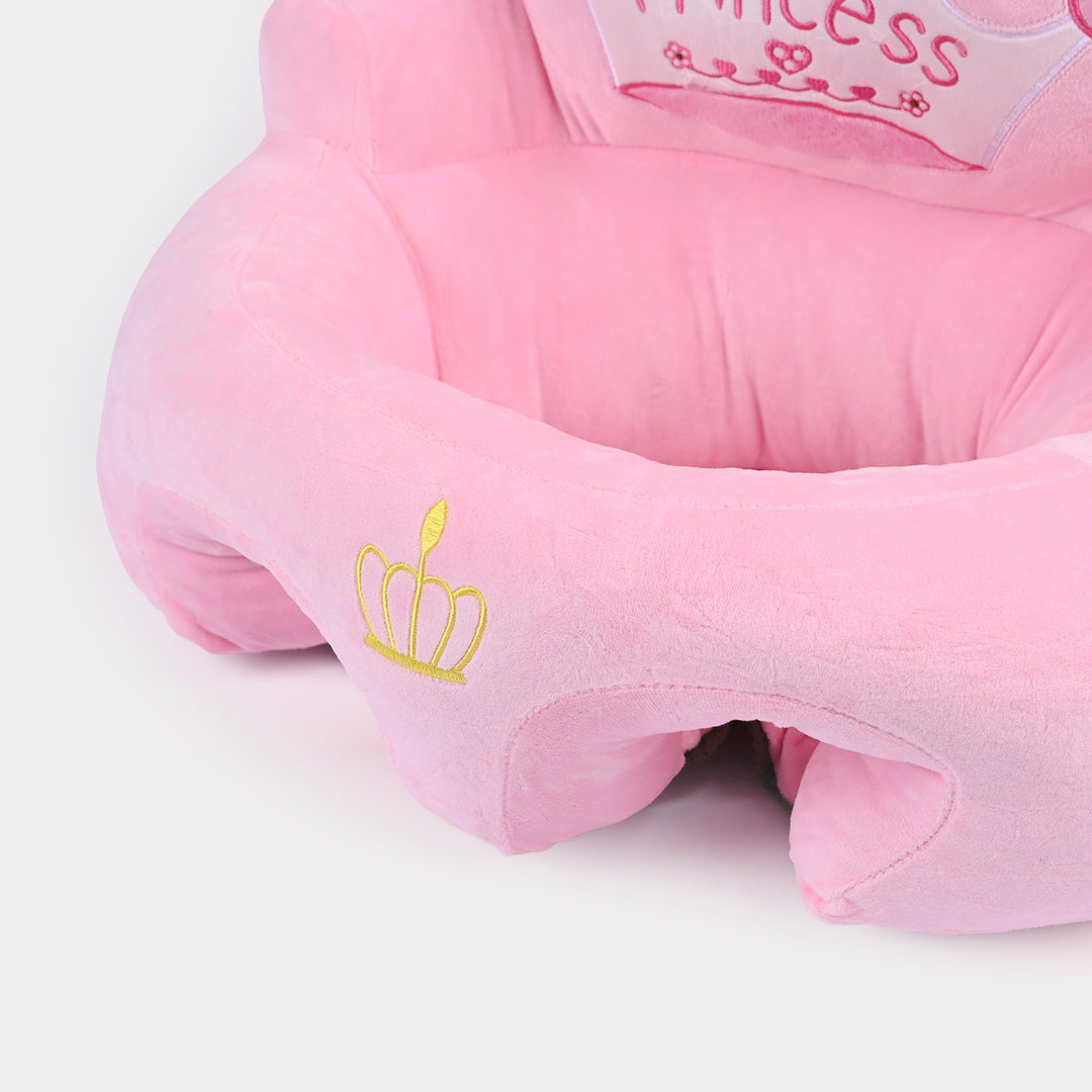 Baby Crown Floor Seat/Support Sofa Seat 6M+ | 1472-Pink