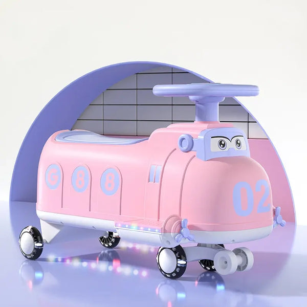Children's sliding car - Pink