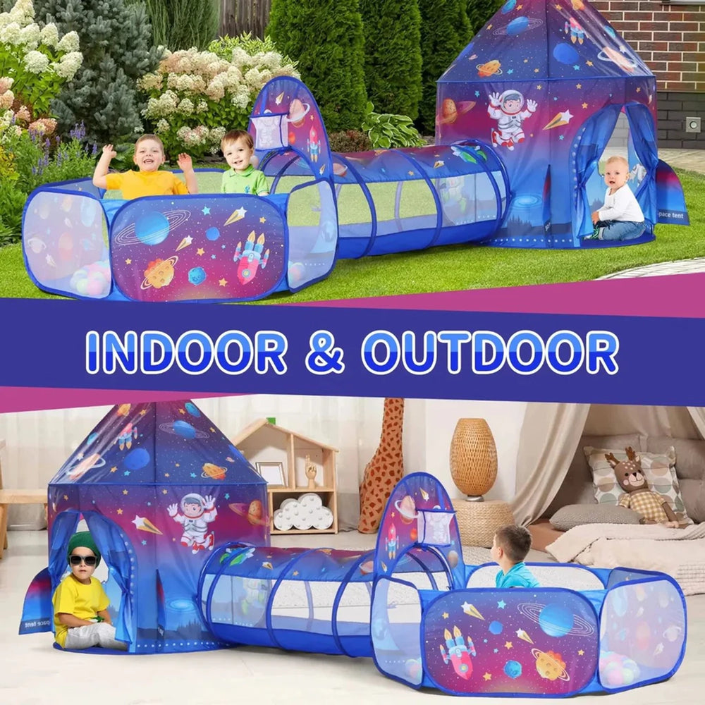 3in1 Space Castle Tent House For Kids