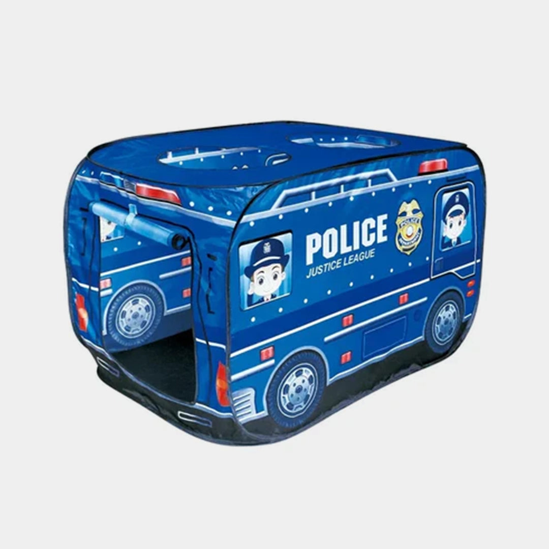 Police Car Pop Up Tent With Carrying Case