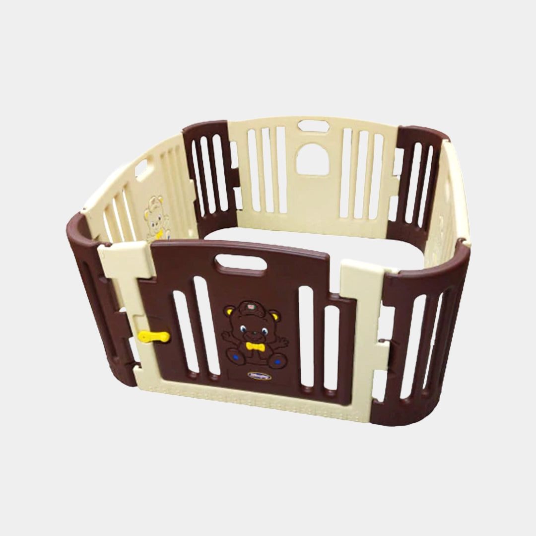 Baby Bear Zone With Enclosed Play Area - Brown