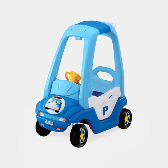 Ride-on Push Car Roof Car for Kids