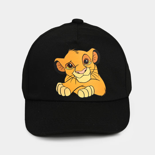 Kid Lion Cap- BLACK