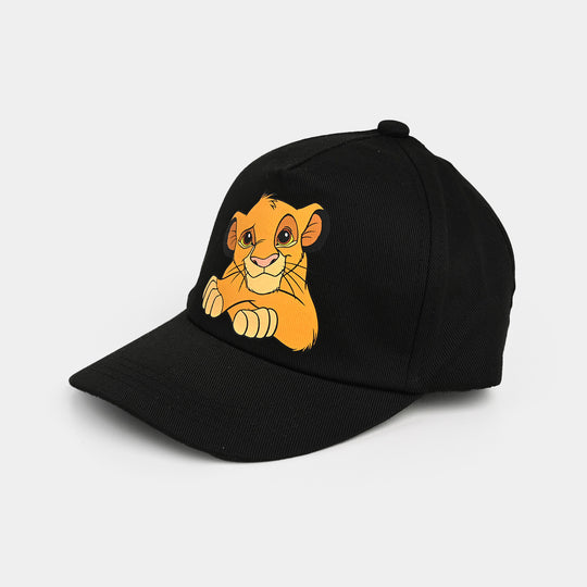 Kid Lion Cap- BLACK