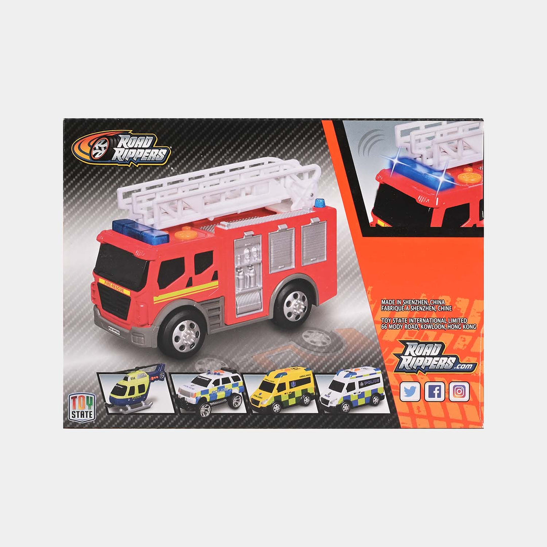 Rush & Rescue Vehicle Toy with Light and Sound for Kids