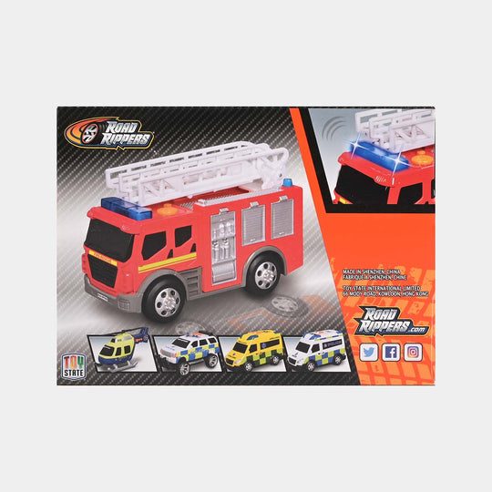 Rush & Rescue Vehicle Toy with Light and Sound for Kids