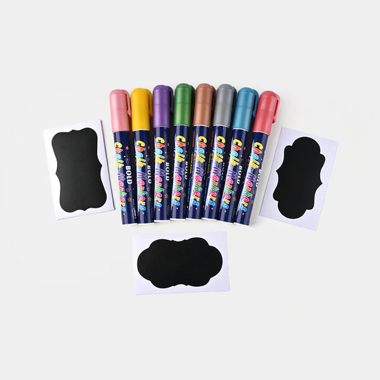 BOLD Chalk Markers 8 Metallic Pack