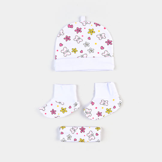 Infant Girls Cotton Interlock 6 Piece Set