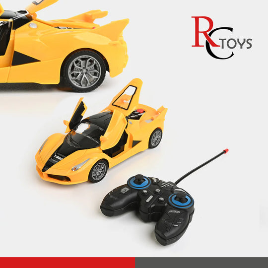 Remote Control Sports X-Racing Model Car With Spray Function