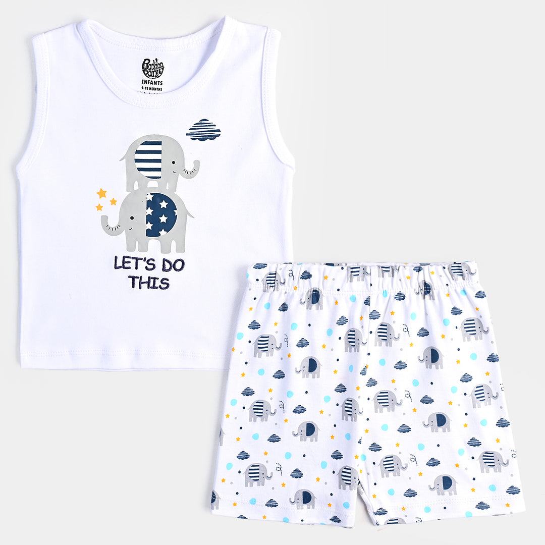 Infant Boys Cotton 2 Piece Set