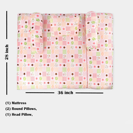 Baby Playpen Mattress with Pillows