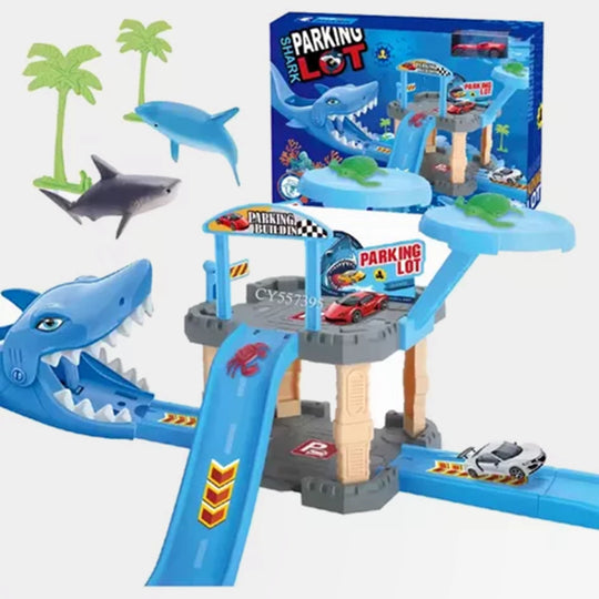 Shark Car Parking Set For Kids