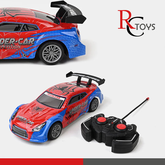 Remote Control Super Hero Car With Light Toy For Kids
