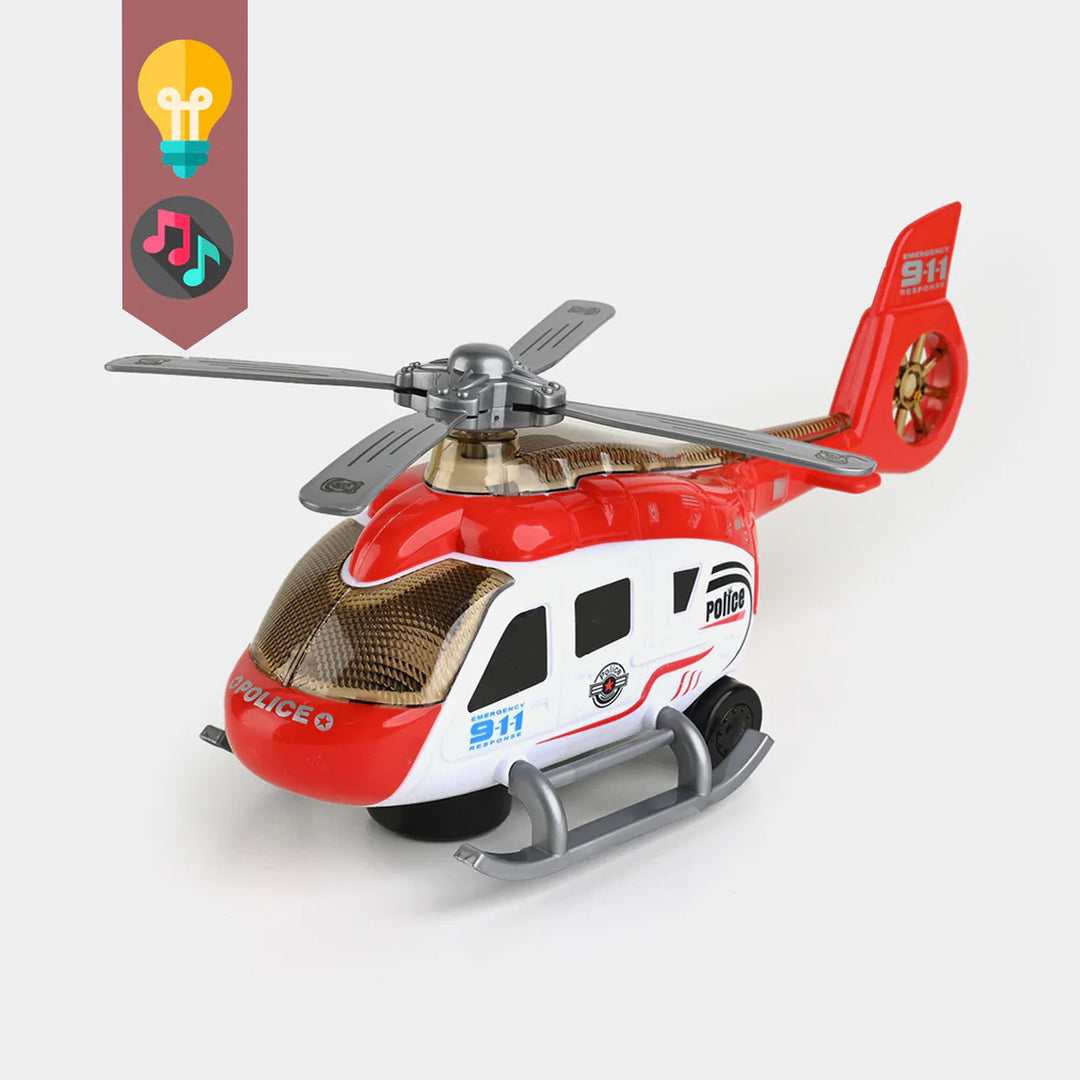 UNIVERSAL HELICOPTER WITH LIGHT & MUSIC FOR KIDS