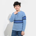 Boys Feather-Acrylic Sweater-Olympic-LT.Blue