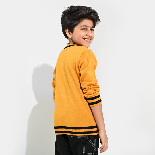 Boys Acrylic Sweater-Academy-Citrus