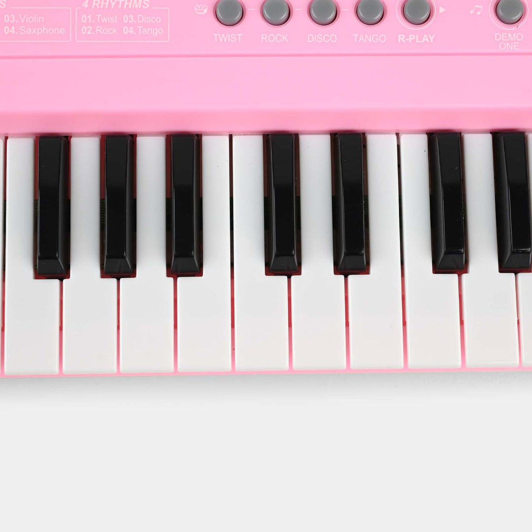 37 Key Piano With Microphone For Kids