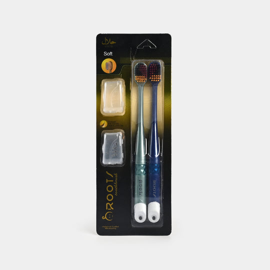 Twin Pack Pointed Filaments Toothbrush