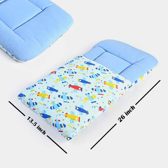 Baby Carry Nest Printed -Blue Plane