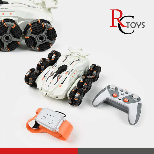 Remote Control Stunt Car, 6WD Transforming Climbing Car