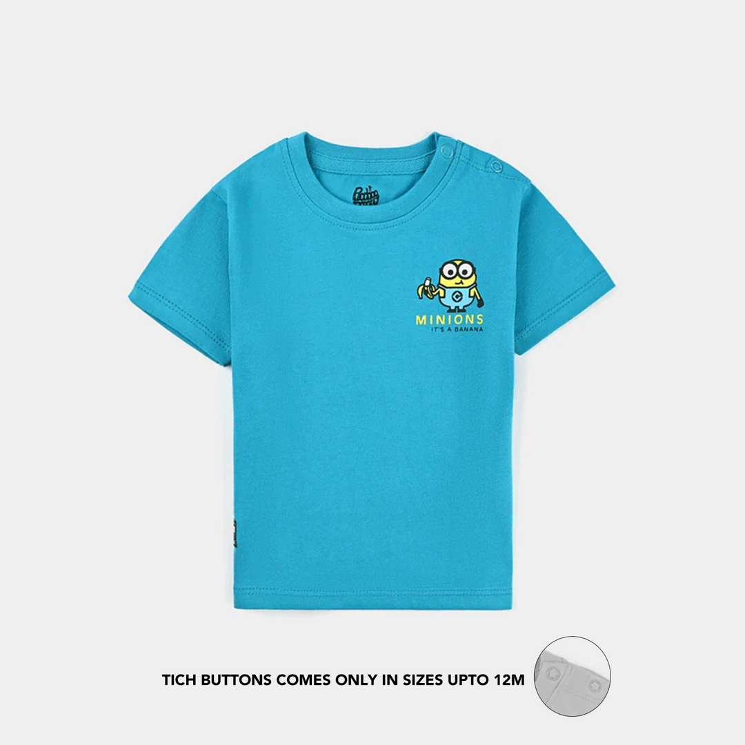 Infant Boys Cotton Jersey T-Shirt
