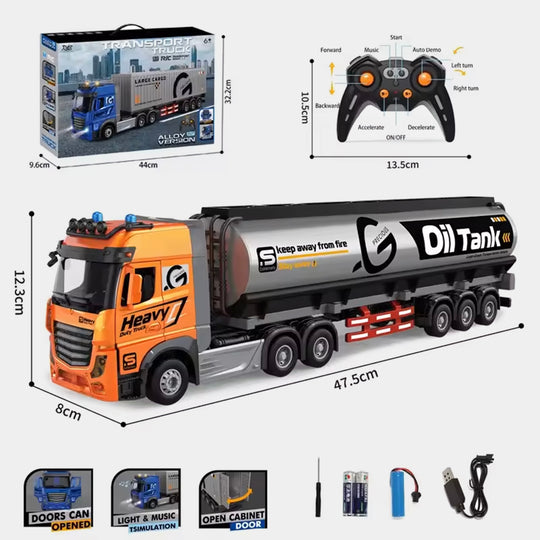 Remote Control Transport Series Truck with Light & Music