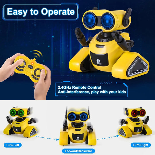 Remote Control Multifunctional Robot With Light & Sound