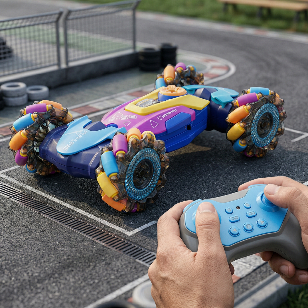Remote Control Stunt Car with Gesture Sensing Watch