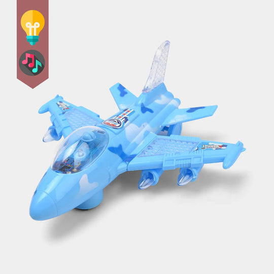 Electric Plane With Light & Music Toy