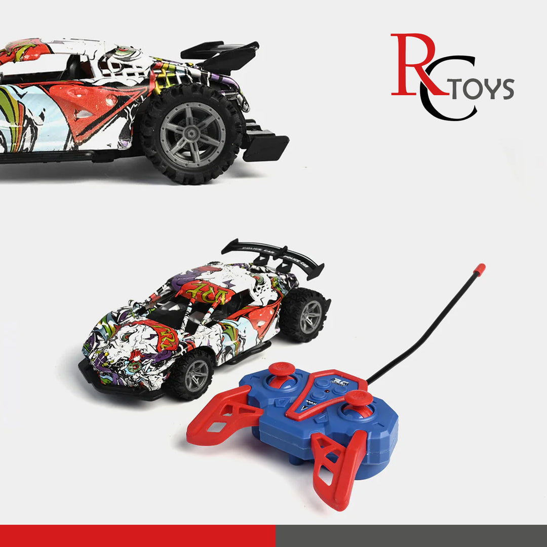 Remote Control Car With Light For Kids