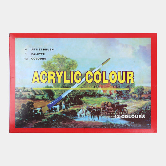 Keep Smiling Acrylic Color Set For Kids