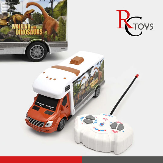 Remote Control Dino Theme Car for Kids