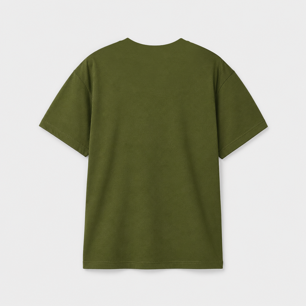 Boys Azadi Spirit T-Shirt – Olive Green