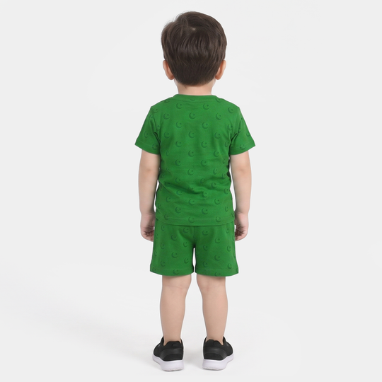 Infant Boys Jeevay Pakistan Suit – Green