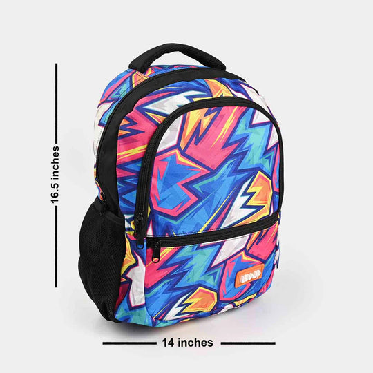 LEVUP GEOMETRICAL SCHOOL BACKPACK FOR CLASS 1-4