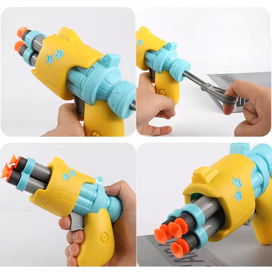 Eva Soft Dart Shoot Game With Targets – Safe Blaster Fun for Kids