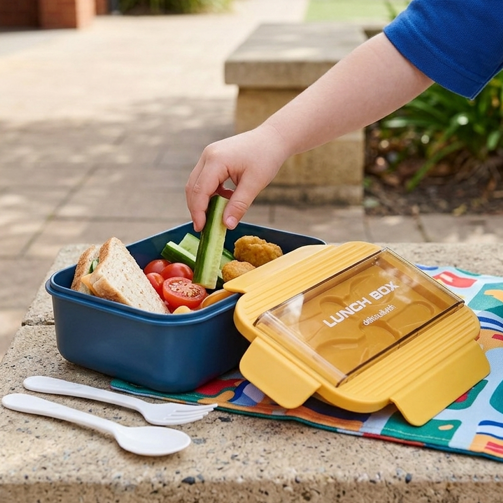 Plastic Lunch Box for Kids