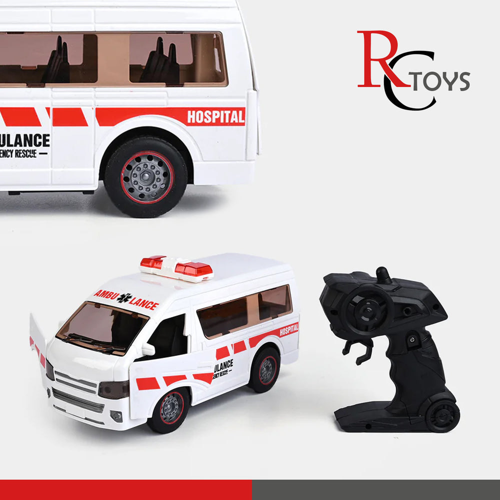 Remote-Controlled Spray Ambulance Toy For Kids