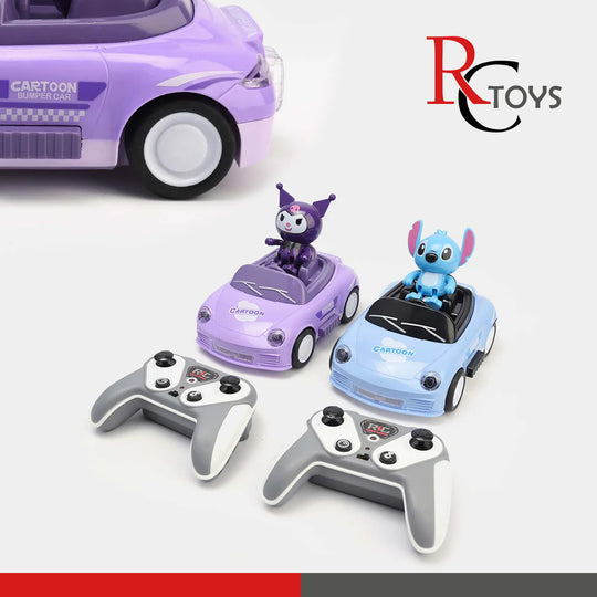 Remote-Control Collision Vehicle Toy Set For Kids
