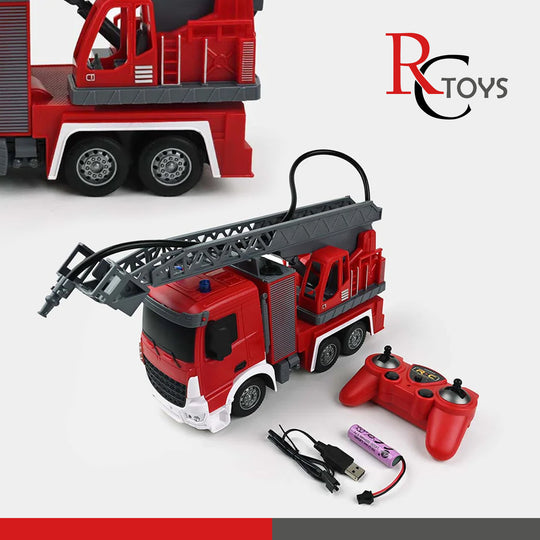 Remote-Controlled Fire Engine – Action-Packed Rescue Fun!