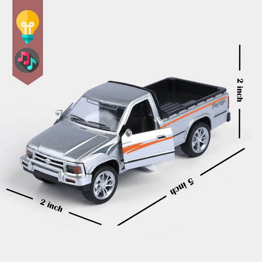 Die-Cast Model Car with Light & Sound for Kids