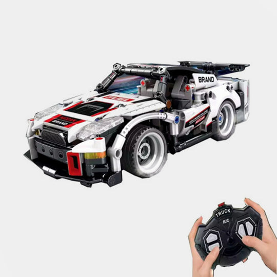 Racing Remote Control Car Building Block Set