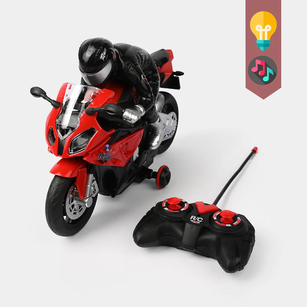 Remote Control Motorcycle With Light & Music