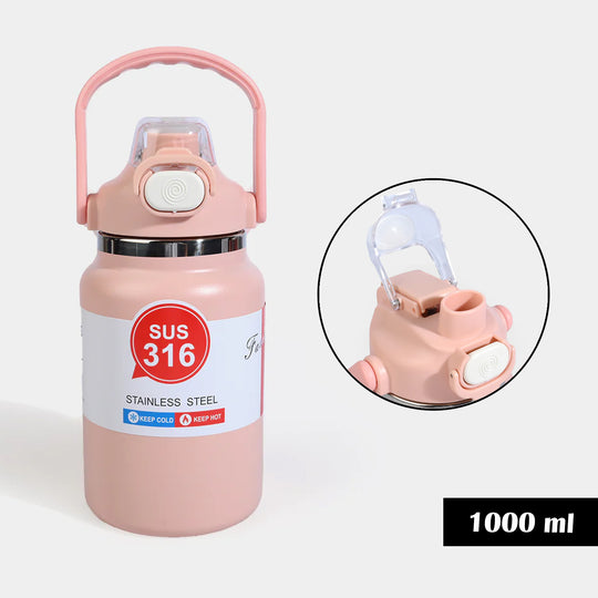 Drink Sports Pot – Vacuum Insulated Stainless Steel Bottle | 1000Ml