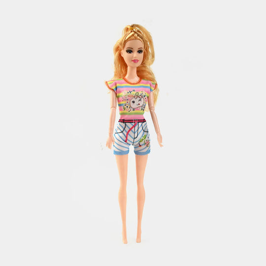 Fashion Moveable Joint Doll For Girls