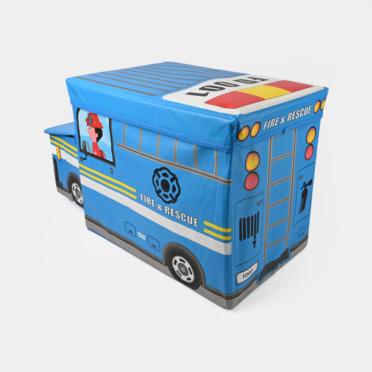 Toy Storage Bus Shape For Kids