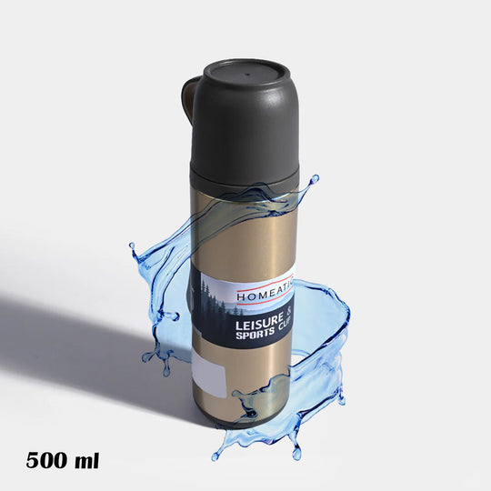 WATER BOTTLE STAINLESS STEEL | 500ML