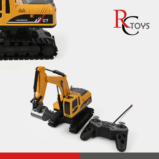 Remote-Controlled Excavator Toy – Realistic Digging Fun for Kids